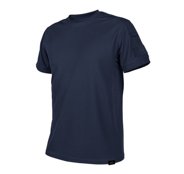 Мужская футболка тактическая Tactical T-Shirt TopCool Lite Helikon-Tex Navy Blue XL