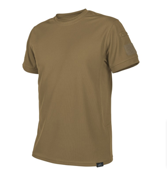 Футболка жіноча Tactical T-Shirt TopCool Helikon-Tex Coyote XXXL Чоловіча тактична