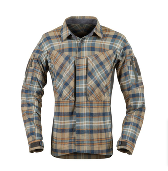 Сорочка MBDU Flannel Shirt Helikon-Tex Ginger Plaid XL