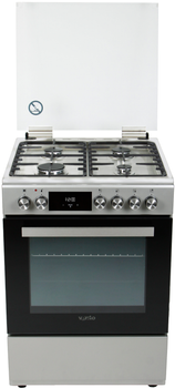 Комбинированная плита VENTOLUX GE 6060 CS 6TC (X)