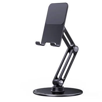 Подставка для телефона, планшета VHG L08 поворотная 360°C Phone Tablet Stand Black