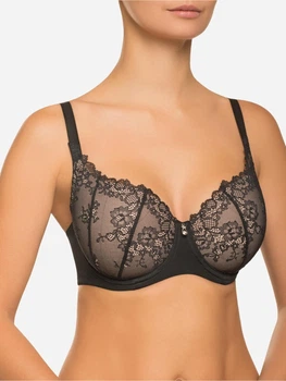 Бюстгальтер з кісточками Effetto Lingerie Spacer Ellen 001 77 02 80E Чорний (4750903139456)