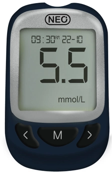 Система для контроля уровня глюкозы в крови Newmed Neo (синий) (MSL0217B)