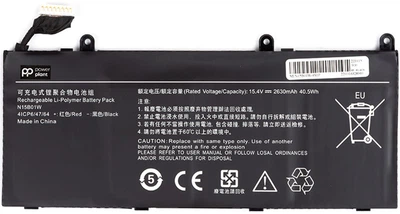 Аккумулятор PowerPlant для ноутбуков XIAOMI Mi Ruby 15.6" Series(N15B01W) 15.4V 2630mAh (NB530038)