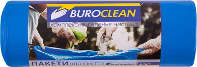 Пакети для сміття Buroclean EuroStandart Міцні 240 л 10 шт Сині (10200062)