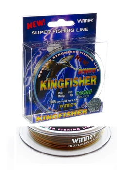 Лісочка Winner Kingfisher мультиколор 100м 0,60мм