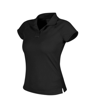 Поло футболка Women's UTL Polo Shirt - TopCool Lite Helikon-Tex Black XXXL Женская тактическая