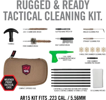 Набор для чистки оружия Армии США Real Avid Gun Boss Cleaning Kit AVGCK AR15
