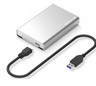 Внешний Жесткий диск Blueendless M1 500Gb Metal Silver