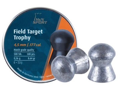 Свинцовые пули H&N Field & Target Trophy 4,5 мм 0,56 г 500 шт (1453.01.53)
