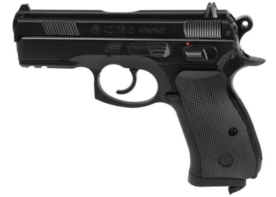 Пистолет пневматический ASG CZ 75D Compact. Корпус - металл (2370.25.22)