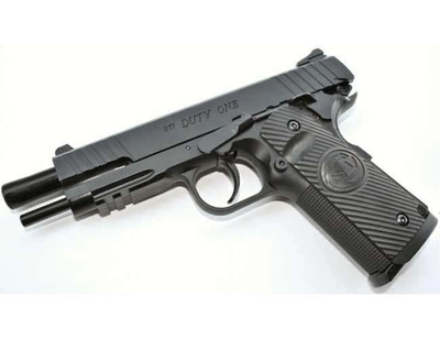 Пистолет пневматический ASG STI Duty One Blowback. Корпус - металл (2370.25.04)