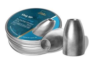 Кулі пневматичні H&N Slug HP кал 5.51 мм Вага - 1.49 грам 200 шт/уп (1453.03.86)
