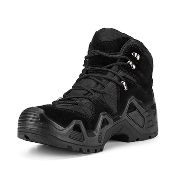 Ботинки тактические мужские Han-Wild HW07 Black 45 армейская обувь со съемной стелькой (OPT-24871)