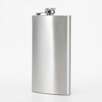Карманная фляга 350 мл (12 oz) Серебристый (sv2202-12)