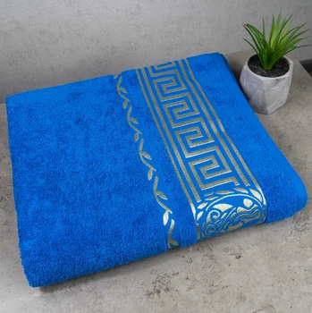 Полотенце для сауны GM Textile 70х140см Caesar 450г/м2 (Голубой)