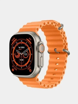 Розумний смарт годинник Smart Watch X8 Ultra 49mm електронний з магнітною зарядкою і мікрофоном (Золотий)