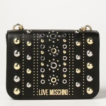 Damska listonoszka Love Moschino Borsa Pu Nero JC4025PP9CLG Black (8058051204023)