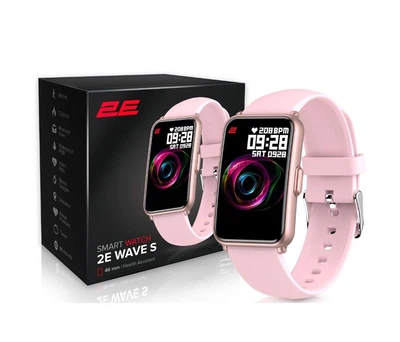 Смарт-часы Smart Watch 2E Wave S46 Pink 1.57 (200х320) 180 мАч