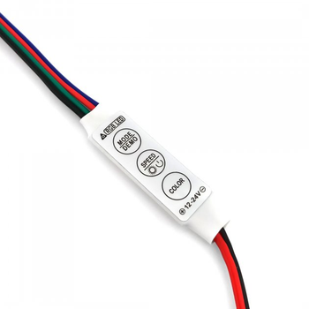 Контролер 12В RGB 6A MINI без пульта Д/У