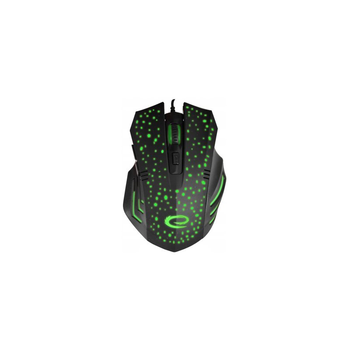 Мышка Esperanza MX212 Galaxy USB Black-Green (EGM212)