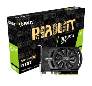 Видеокарта GF GTX 1650 4GB GDDR5 StormX Palit (NE51650006G1-1170F)