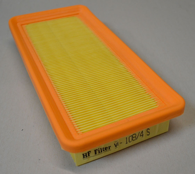 Фільтр повітряний HF Filter VI-108/4 S Yellow - Hyundai - Mann & Hummel C26581 – Knecht LX1465 – Fram CA9632 – Hengst E1003L