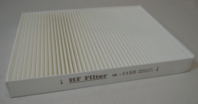 Фільтр салону HF Filter IX-1155 White – Audi/VW – Mann & Hummel CU 2842 – Knecht LA182 – Fram CF9881 – Hengst E1910LI