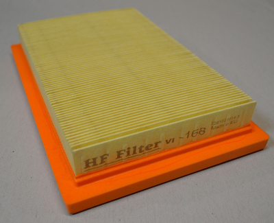 Фільтр повітряний HF Filter IV-168 Yellow – Mazda - Mann & Hummel C2564 – Knecht LX534– Fram CA5595 – Hengst E623L