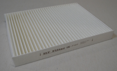 Фільтр салону HF Filter IX-1101 White – Fiat/Lancia/UAZ - Mann & Hummel CU 2335 – Knecht LA144 – Fram CF9408 – Hengst E1962LI