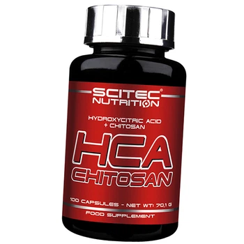 Екстракт гарцинії Камбоджійської та Хітозан Scitec Nutrition HCA Chitosan 100 капс (02087012)