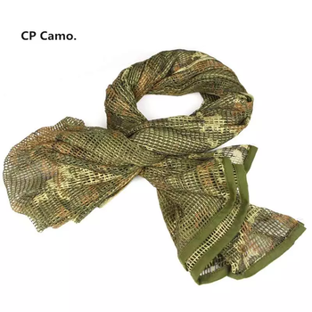 Маскувальний шарф-сітка мультикам Masking scarf Multicam