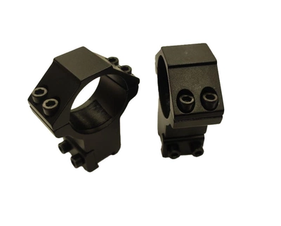 Крепление Discovery Optics Scope Mount Rings High Profile For Dovetail 1inch 30 (00-00009819)