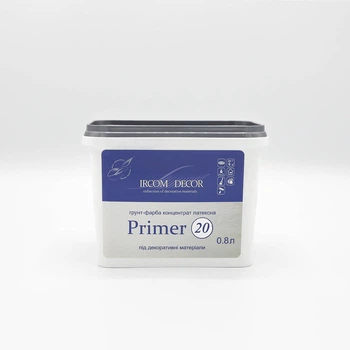 ИРКОМ Primer 20 - Грунтовка-краска, 0.8 л., Бесцветный