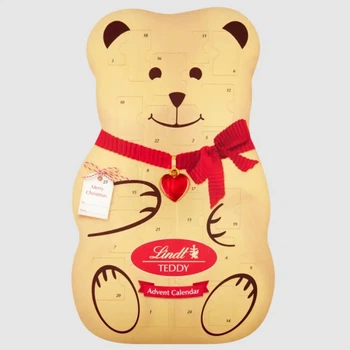 Адвент календарь Lindt Teddy 3D Advent Calendar 170г