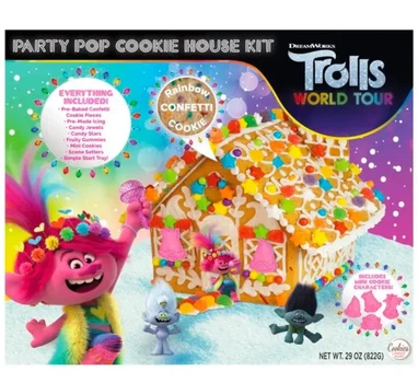 Пряничный домик Cookies United Trolls Cookie Decorating 822г