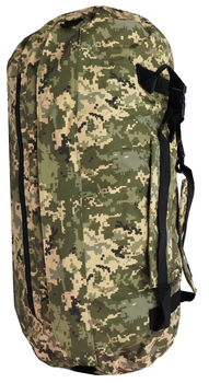 Большой армейский баул рюкзак два в одном Ukr military S1645294 108L Пиксель ВСУ