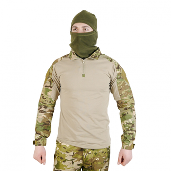Сорочка Тактична Військова Убакс Мультикам / Кофта з довгими рукавами для військовослужбовців S