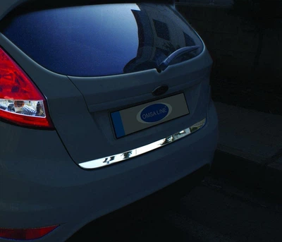 Кромка багажника (нерж.) Carmos - Турецкая сталь для Ford Fiesta 2008-2017 гг