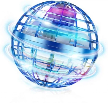 Летающий шар спиннер светящийся FlyNova pro Gyrosphere Игрушка мяч бумеранг