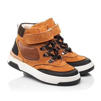 Демисезонные ботинки Woopy Fashion 23 рыжий (10006)