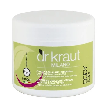 Інтенсивний антицелюлітний крем з перцем чилі Dr.Kraut Intensive cellulite cream with red chilli pepper 500 мл