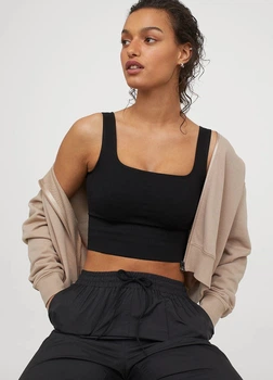 Топ жіночий спортивний H&M чорний S 0957128