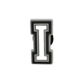 Джибітси прикраси для взуття кроксів сабо JIBBITZ Буква I