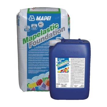 Двухкомпонентная эластична цементная мембрана Mapei Mapelastic Foundation A/B 32 кг