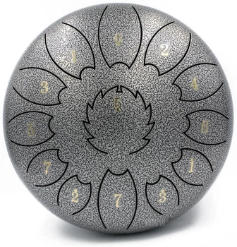 Глюкофон Fzone STD10I13N Gray Steel Tongue Drum
