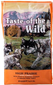 Sucha karma dla szczeniąt Taste of the Wild High Prairie Puppy z mięsem bizona 2 kg (074198612413)
