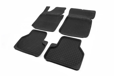 Резиновые коврики с бортиком (4 шт, Polytep) для Volkswagen Golf 6 2008-2014 гг
