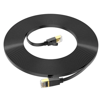 Патч-корд сетевой кабель LAN Hoco US07 Gigabit Ethernet RJ45 to RJ45 10м