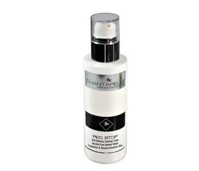 Chantarelle Anti-Redness Calming Toner - балансуючий ізотонічний заспокійливий тонік без спирту з біомінералами та рослинними екстрактами для шкіри з куперозом 200 мл